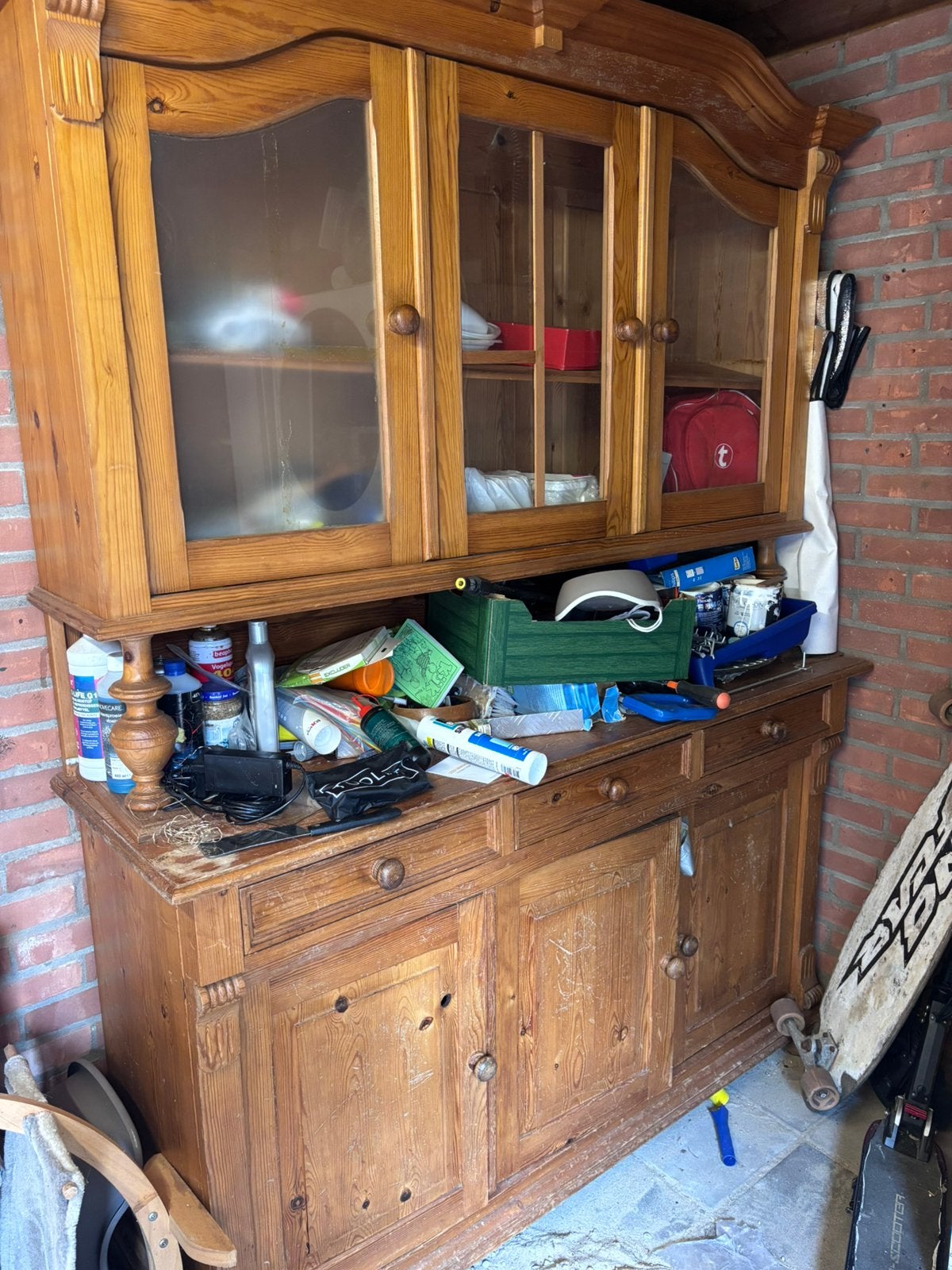 Kast hout gratis, Ophalen, Zo goed als nieuw, 25 tot 50 cm