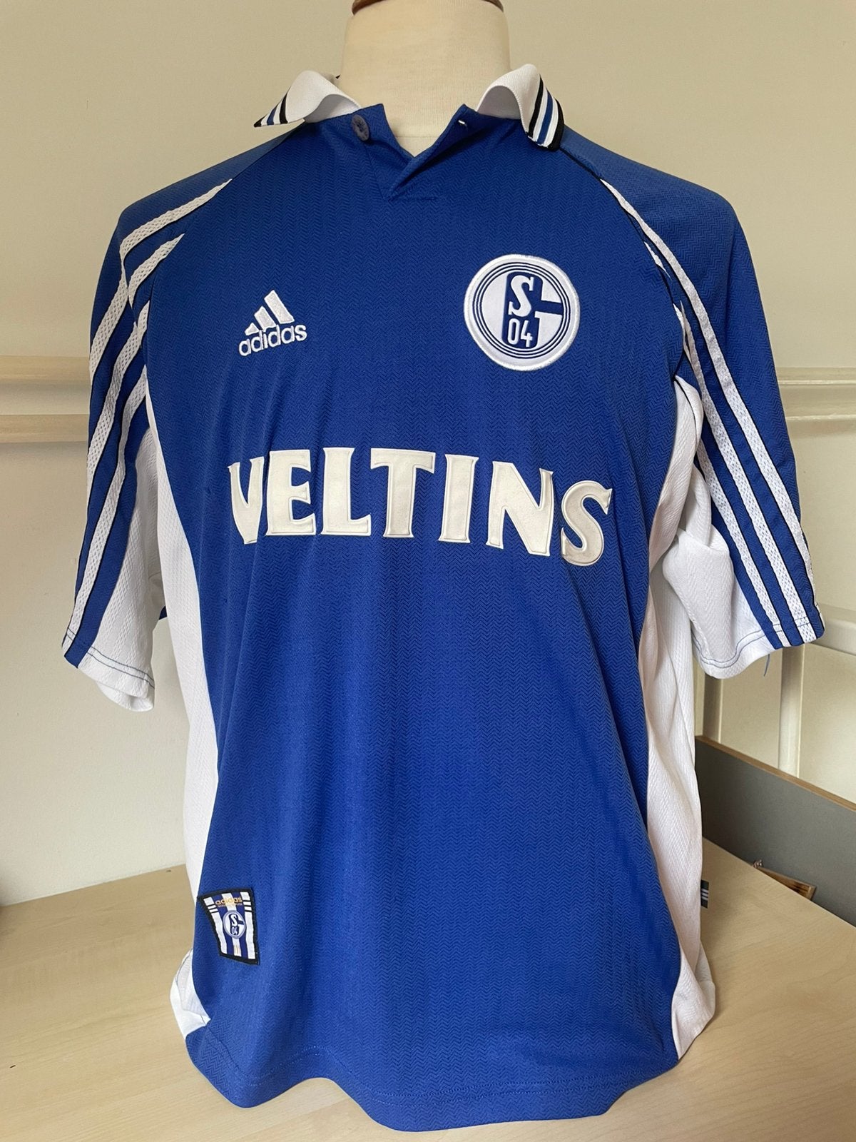 Vintageshirt Schalke 04, Ophalen of Verzenden, Gebruikt, Buitenlandse clubs, Shirt