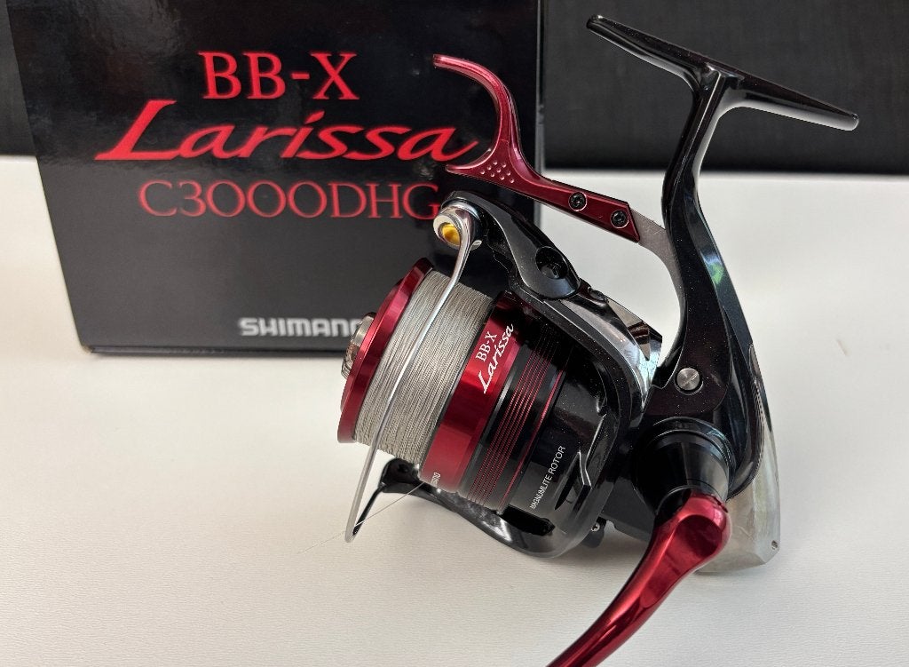 Shimano BB-X Larissa C3000DHG (made in Japan), Watersport en Boten, Ophalen of Verzenden, Zo goed als nieuw, Molen