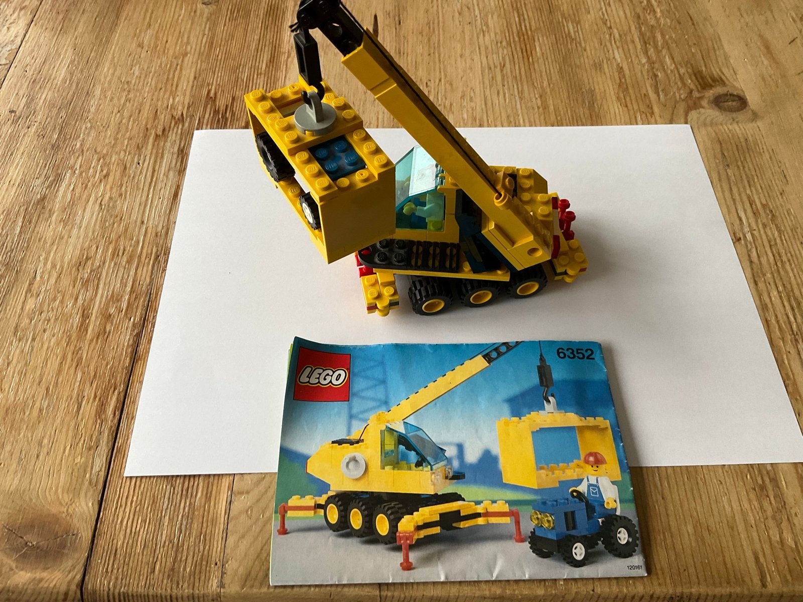 LEGO City Kraanwagen 6352 met handleiding, Ophalen of Verzenden, Gebruikt, Overige merken