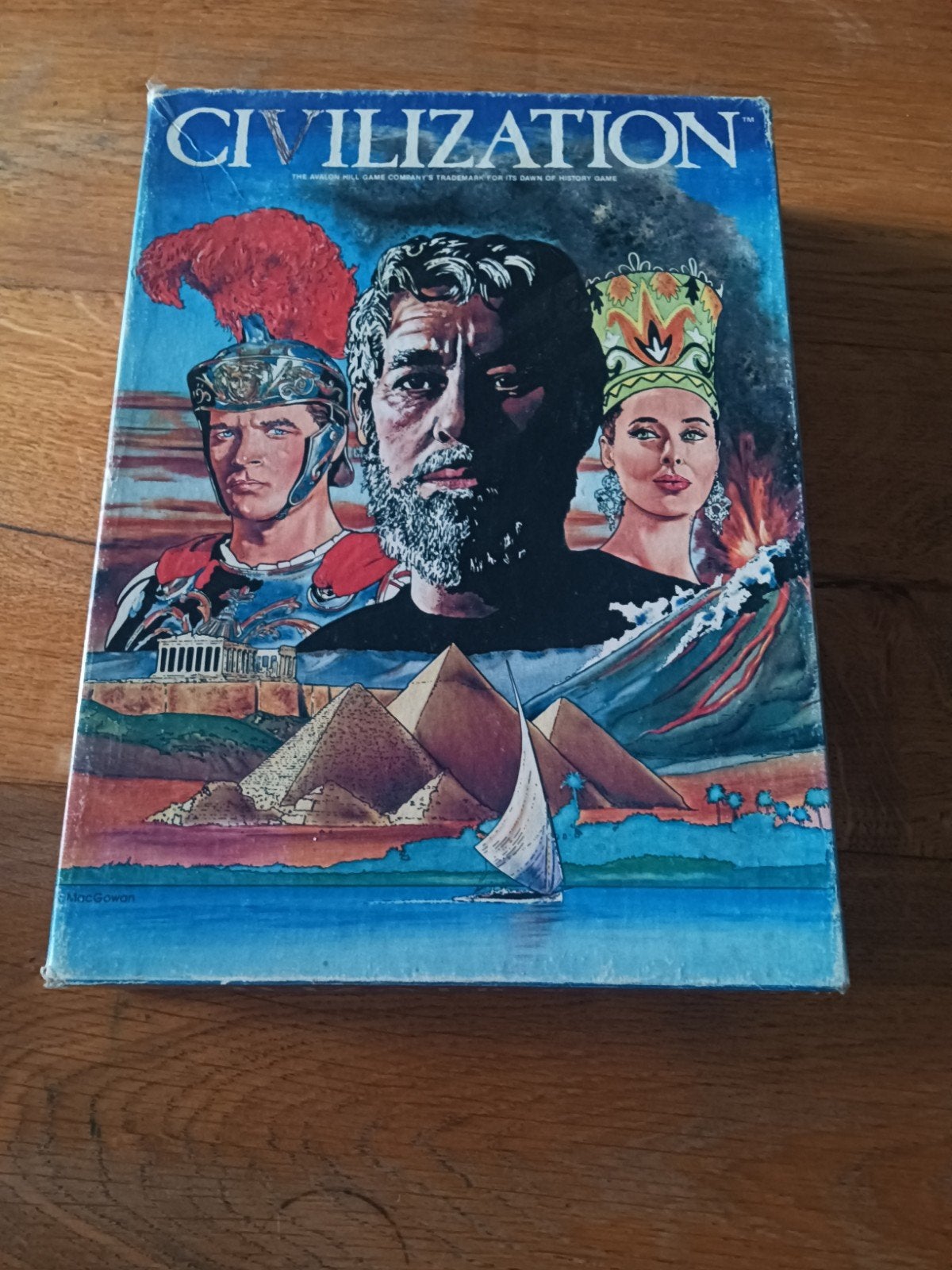 Civilization Bordspel - Avalon Hill (Vintage), Vijf spelers of meer, Ophalen of Verzenden, Gebruikt, Avalon Hill