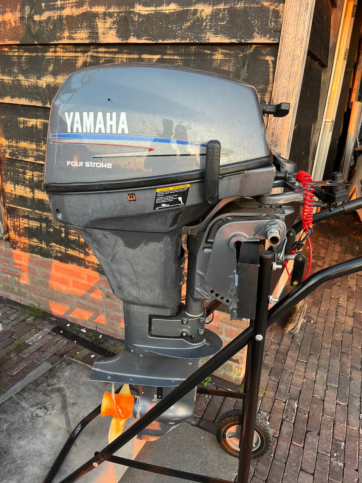 Yamaha 8 PK 4-Takt Buitenboordmotor, Watersport en Boten, Ophalen, 5 tot 10 pk, Zo goed als nieuw, Viertaktmotor