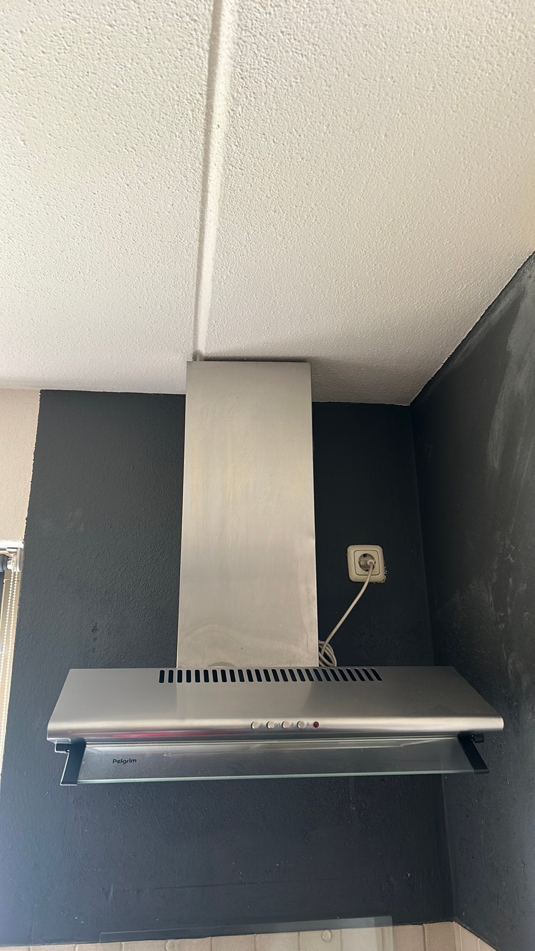 Gasfornuis met oven, afzuigkap en inbouw koelkast, Ophalen, Gebruikt
