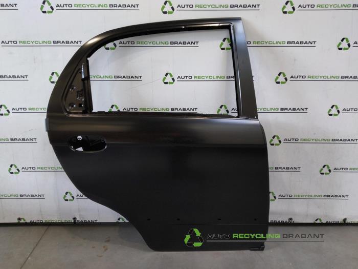 Portier 4Deurs rechts-achter van een Chevrolet Matiz, Gebruikt, -, Deur, -