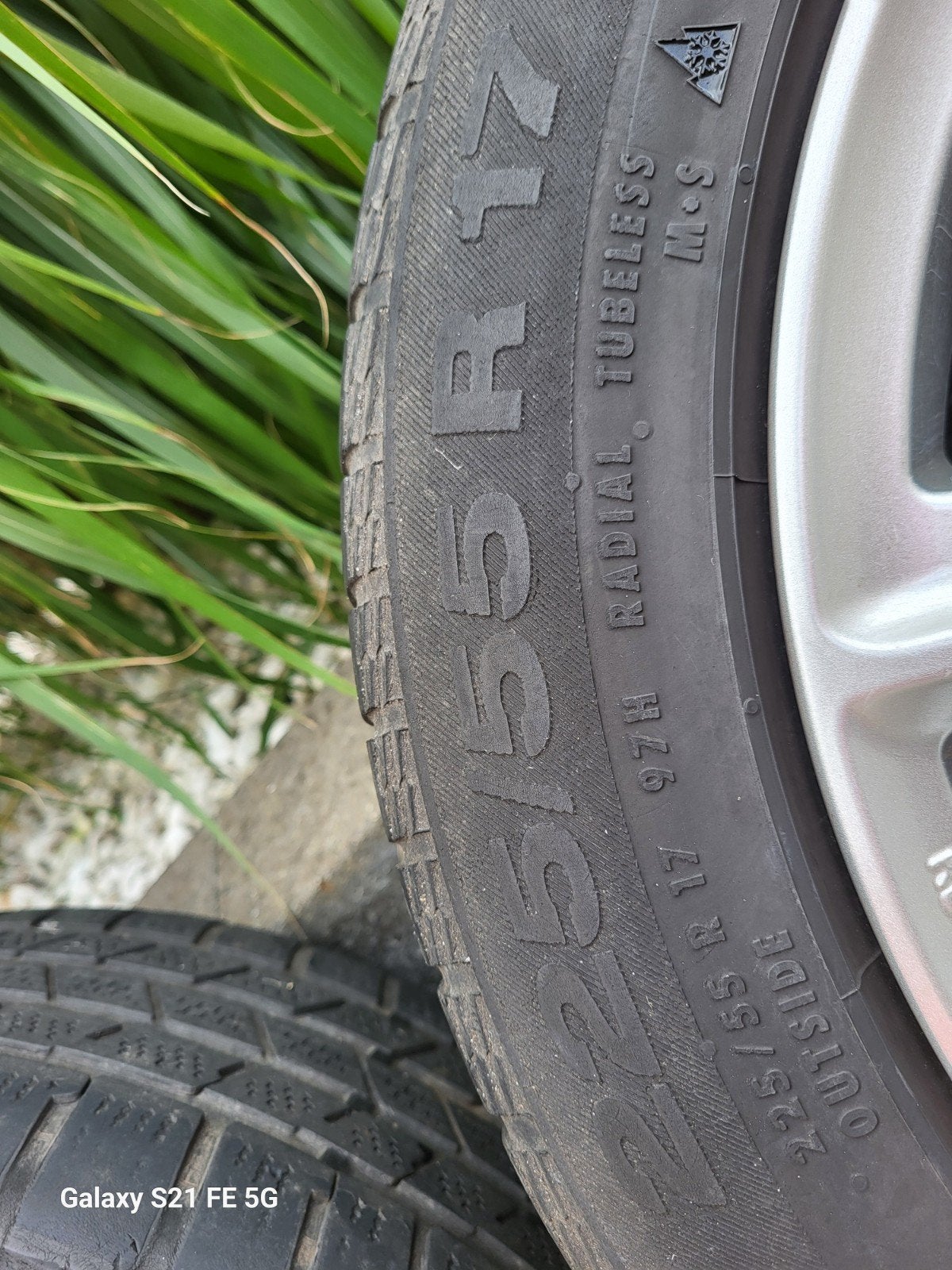 BMW X1 / MINI / Jaguar 17 inch velgen met banden, Ophalen, Gebruikt, Banden en Velgen, 17 inch