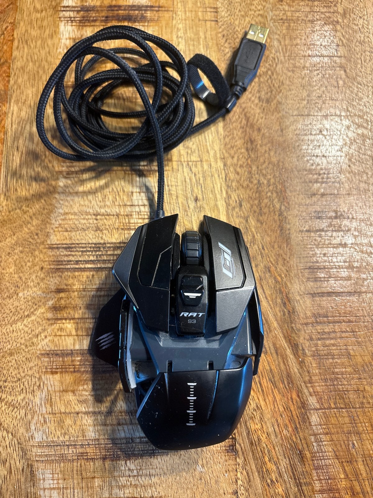 Mad Catz R.A.T. PRO S3 Gaming Muis - Bedraad, Computers en Software, Muizen, Muis, Gebruikt, Ergonomisch, Ophalen of Verzenden