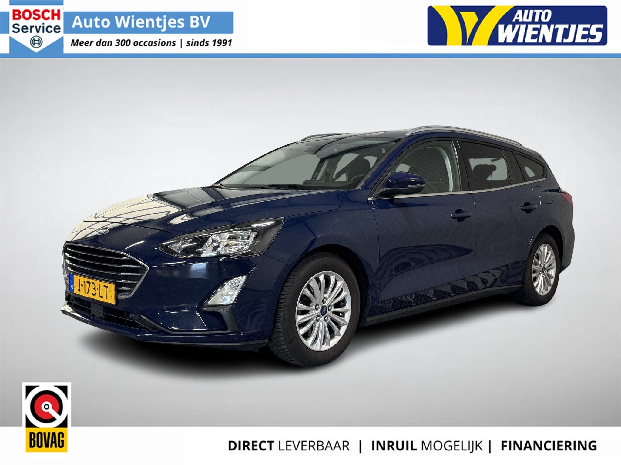 Ford Focus Wagon 1.0 EcoBoost Hybrid | Titanium X Business |, 125 pk, Gebruikt, Handgeschakeld, 3 cilinders