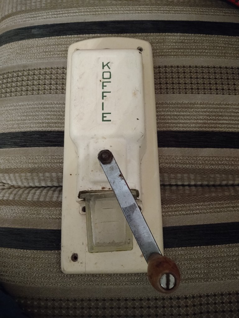 vintage koffiemolen, Ophalen of Verzenden