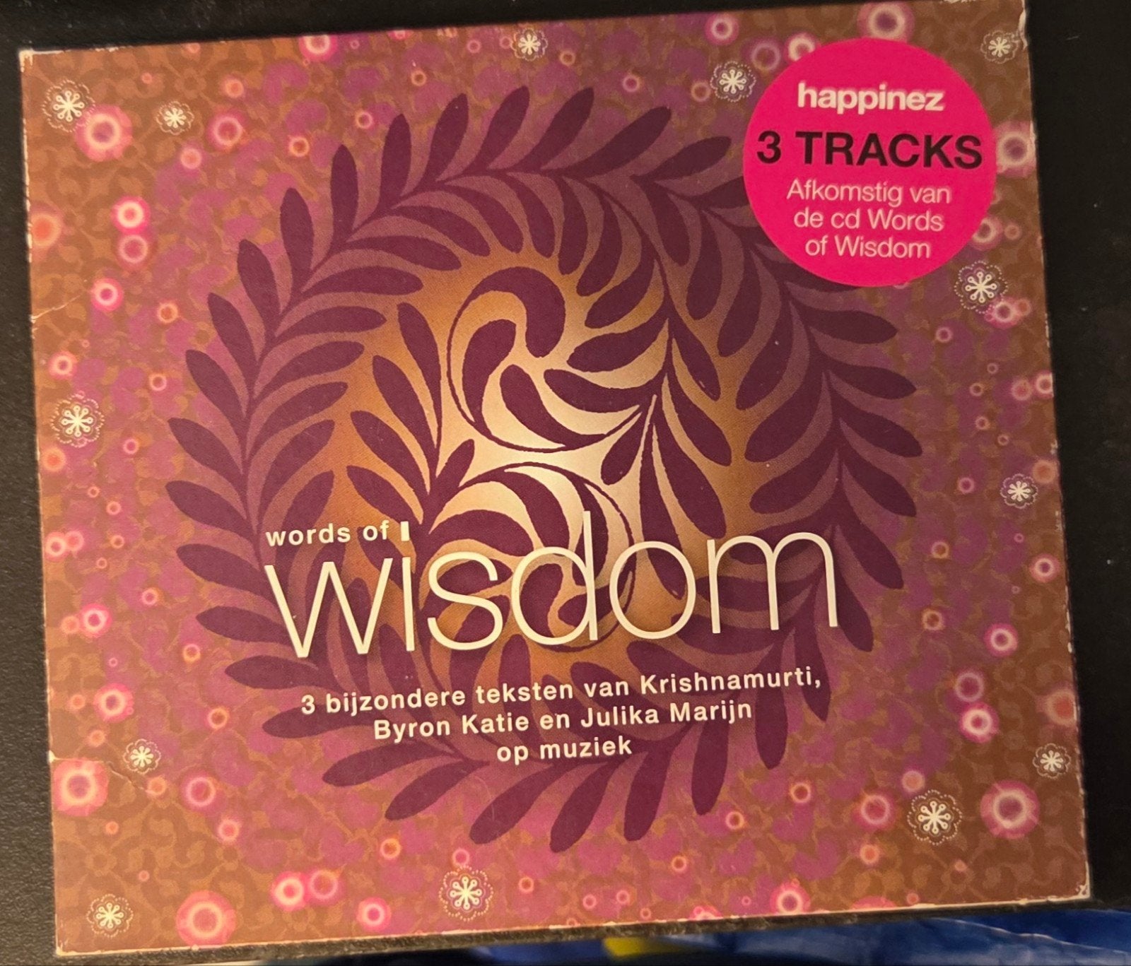 Words of Wisdom CD - Happinez 3 Tracks, EP, Ophalen of Verzenden, Zo goed als nieuw, Meditatie