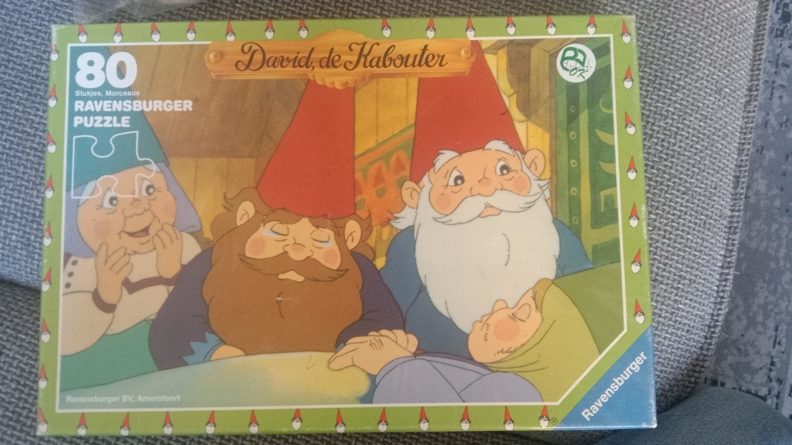 David de Kabouter Puzzel 80 Stukjes, Ophalen of Verzenden, Minder dan 500 stukjes, Gebruikt, Legpuzzel