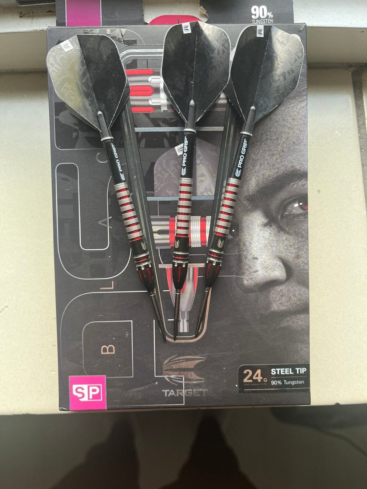 Target Nathan Aspinall Black SP 24g, Verzenden, Zo goed als nieuw, Pijlen