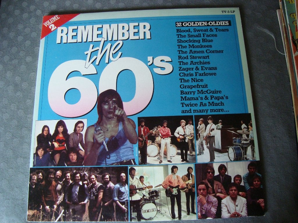 32 golden oldies remember the 60 s dubbel lp, Ophalen of Verzenden, Zo goed als nieuw, 12 inch