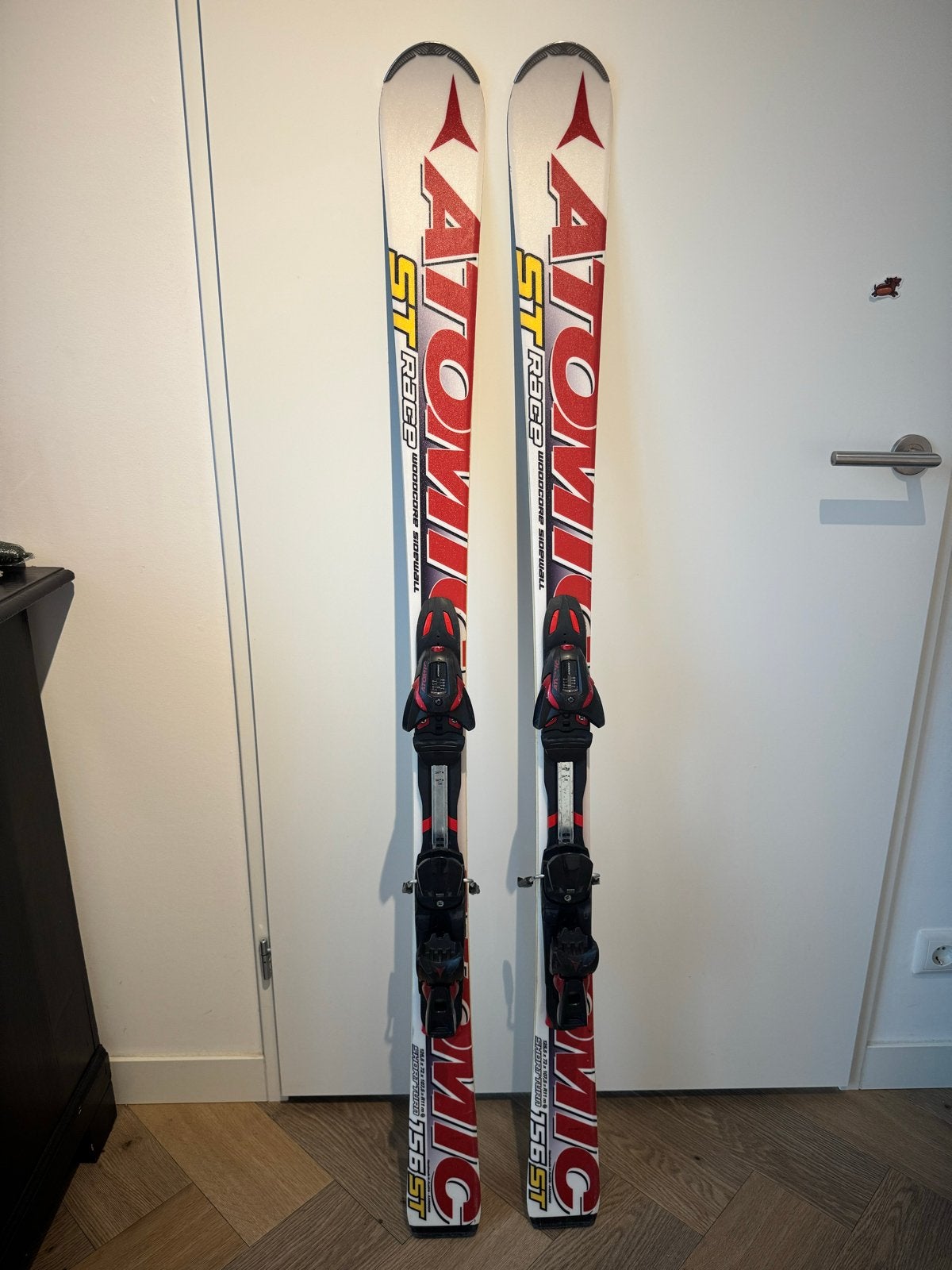 Atomic ST Race 156 Ski's - Recent gewaxt en geslepen, Ophalen, 140 tot 160 cm, Zo goed als nieuw, Atomic