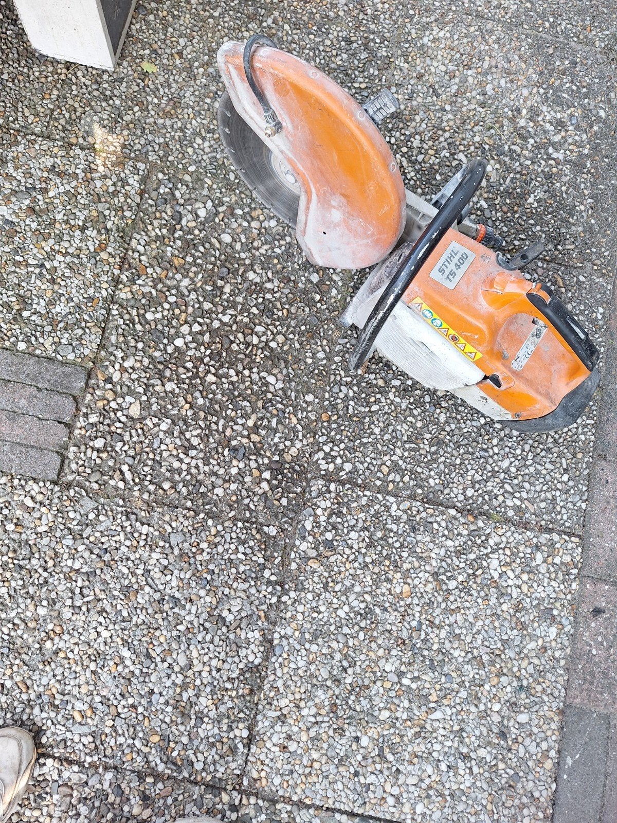 Stihl TS 400 staat nu in voorthuizen Bandenzaag - Krachtige, Ophalen, Stihl, Gebruikt, 70 mm of meer