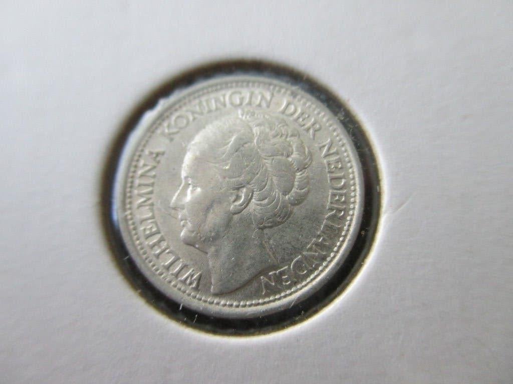 Dubbeltje 1944, Zilver, Ophalen of Verzenden, 10 cent, Koningin Wilhelmina
