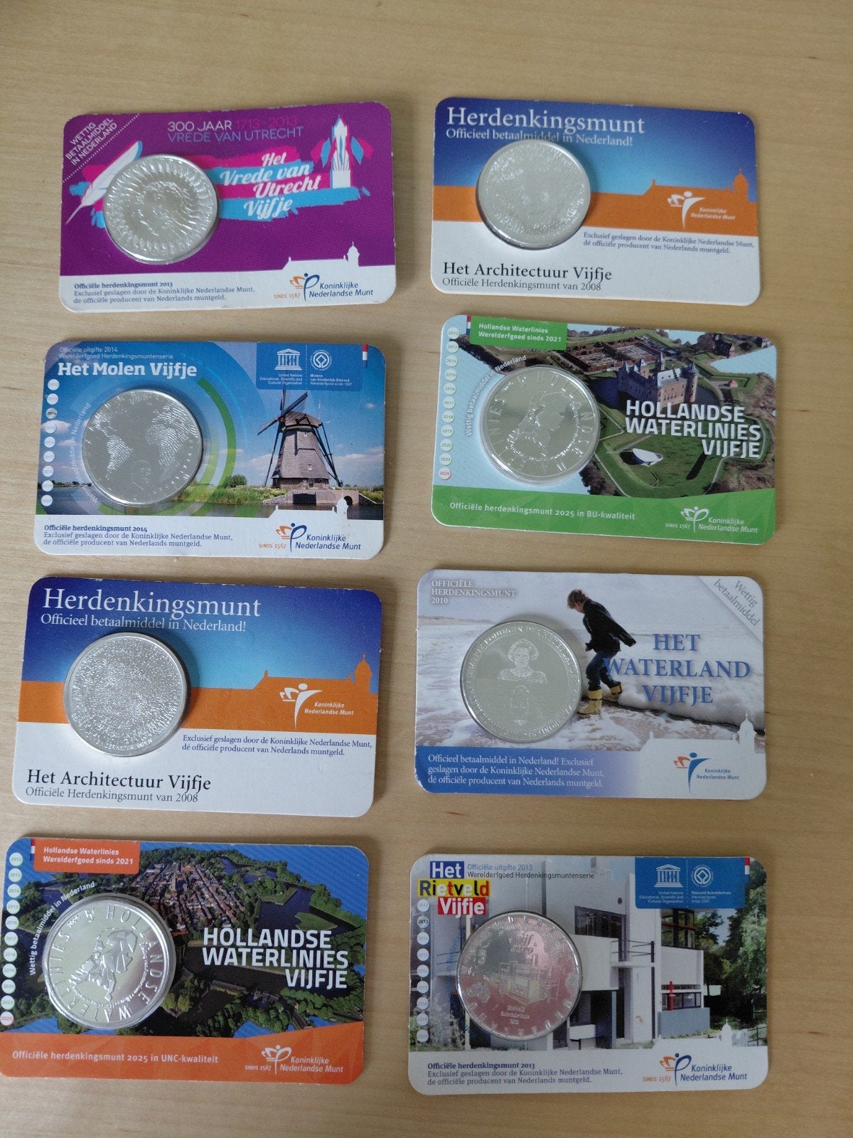 Coincards Herdenkingsmunten Nederland, Ophalen of Verzenden, Koningin Beatrix, Euro's, Setje