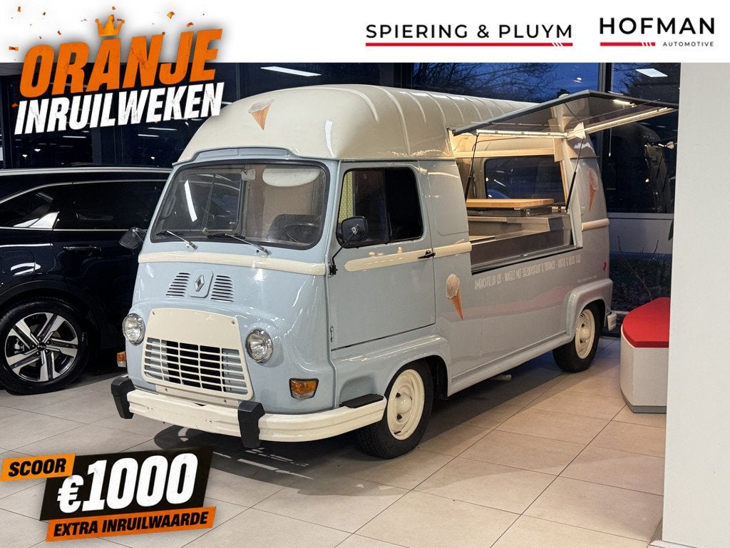 Renault Estafette Food-truck (bj 1971), Auto's, Gebruikt, Renault, Overige brandstoffen, Bedrijf