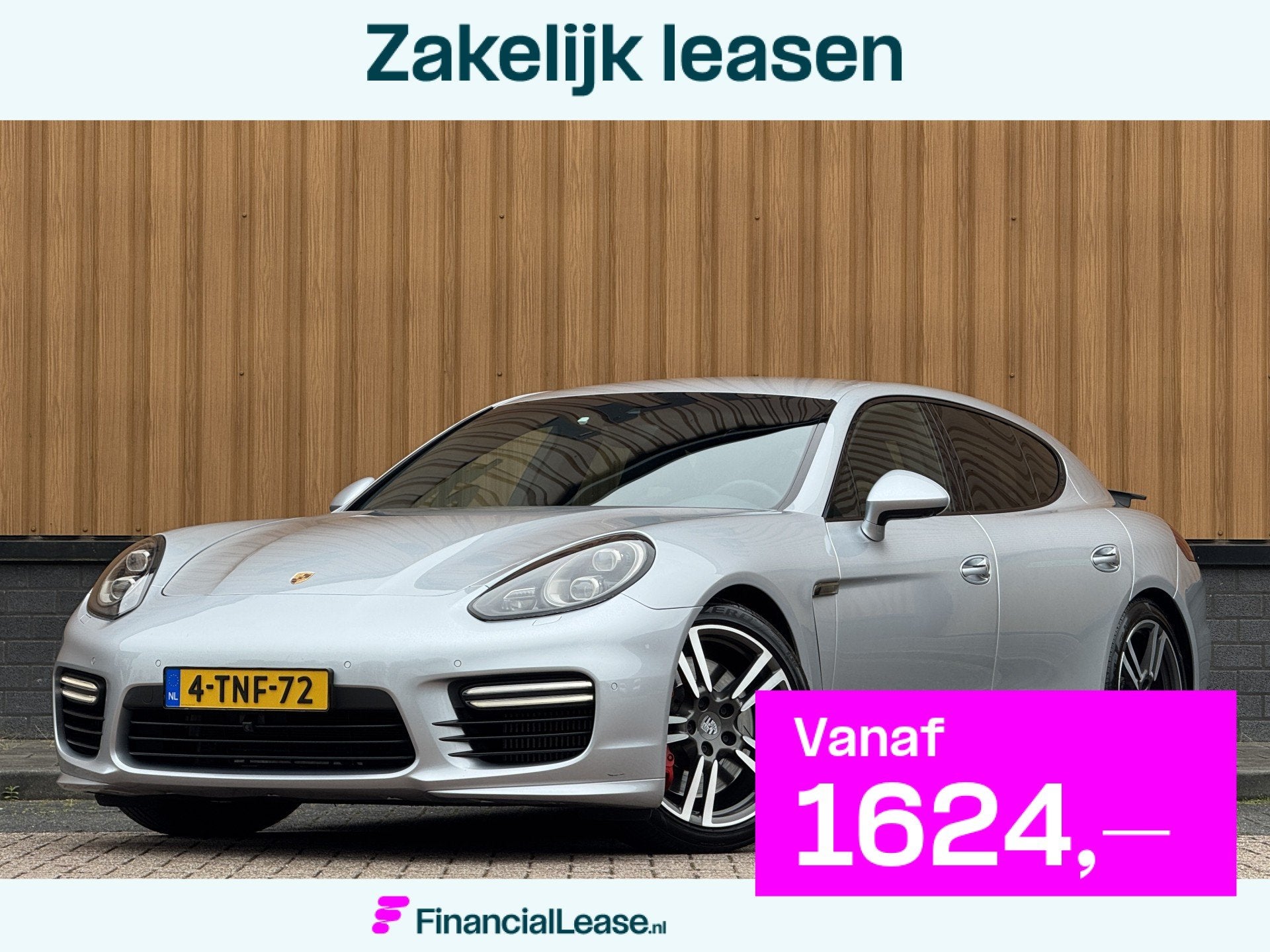 Porsche Panamera 4.8 Turbo | Facelift! | Origineel Nederland, Euro 5, Gebruikt, 4 stoelen, Bedrijf