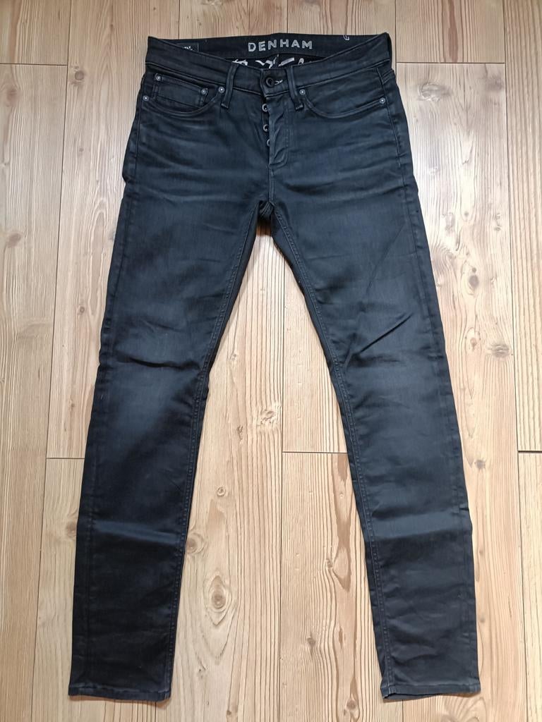 Denham Bolt maat 31-32, Kleding | Heren, Spijkerbroeken en Jeans, Ophalen of Verzenden, Zo goed als nieuw, Zwart, W32 (confectie 46) of kleiner