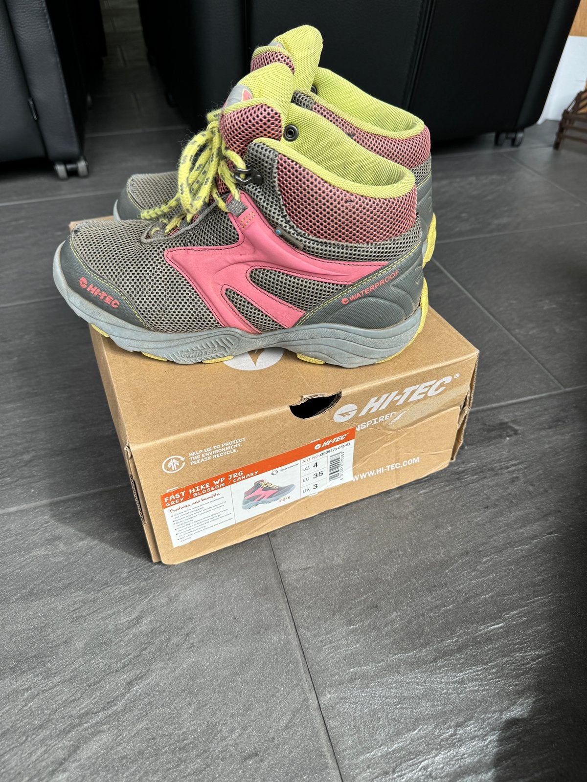 Wandelschoenen bergschoenen maat 35, Sport en Fitness, Bergsport en Wandelen, Ophalen of Verzenden, Gebruikt, Schoenen