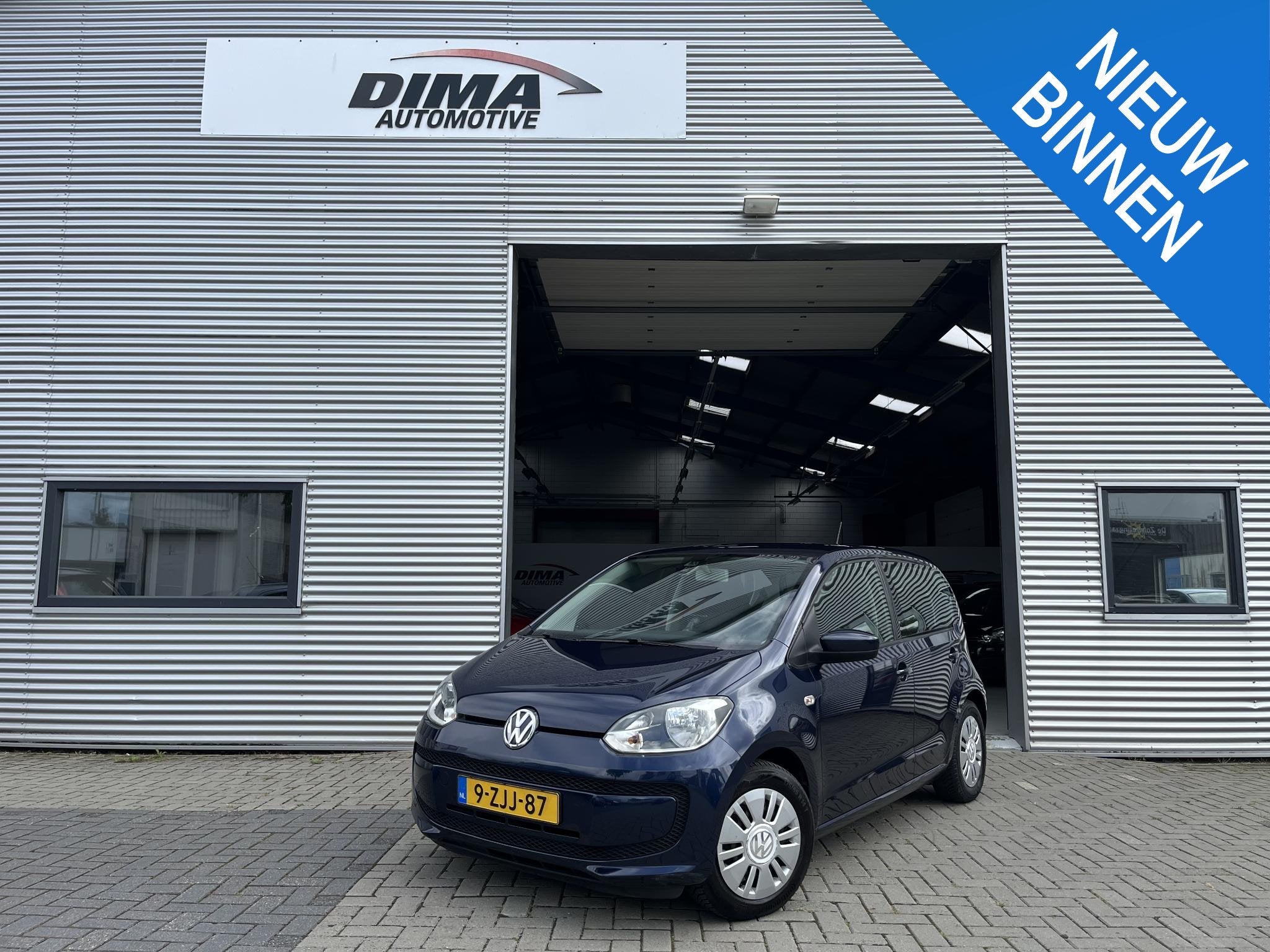 Volkswagen Up! 1.0 move up! BlueMotion Airco / Trekhaak, Auto's, Volkswagen, Voorwielaandrijving, Stof, Gebruikt, Start-stop-systeem