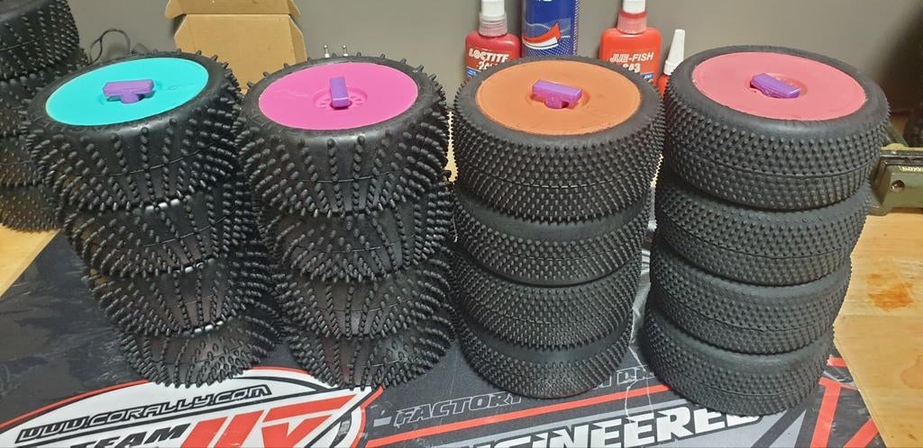 Buggy 1:8 wedstrijd banden, Ophalen of Verzenden, Nieuw, Schaal 1:8