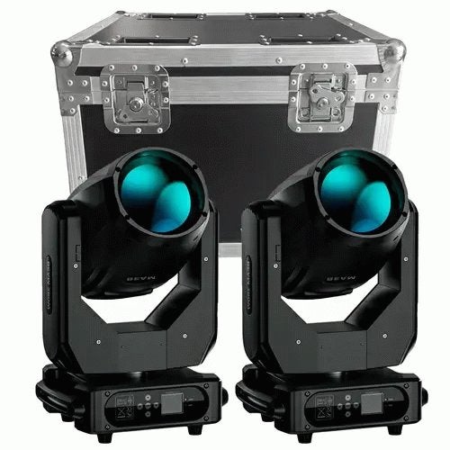 Bundel 2 x DJLicht 280W professionele beam spot movinghead 1, Geluidgestuurd, ., Nieuw, Ophalen of Verzenden