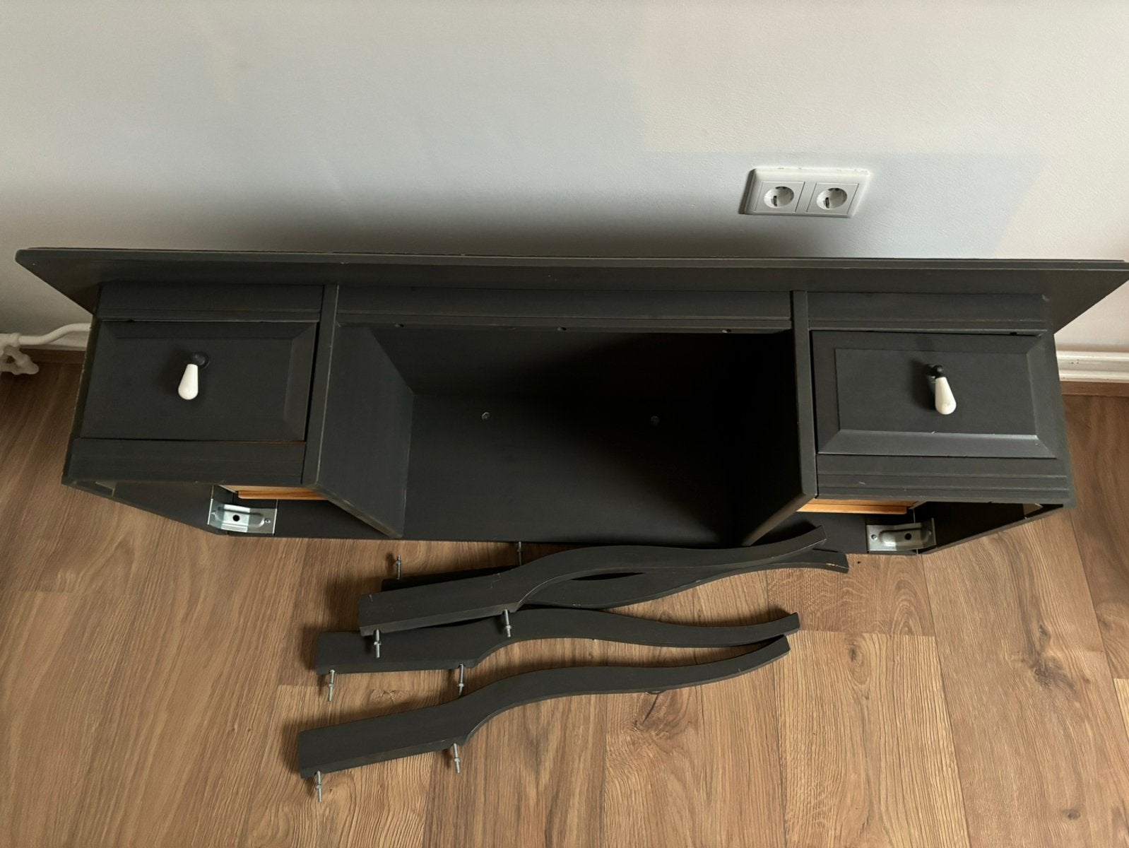Ikea eland kaptafel, Ophalen, Gebruikt, 100 tot 150 cm, Minder dan 100 cm