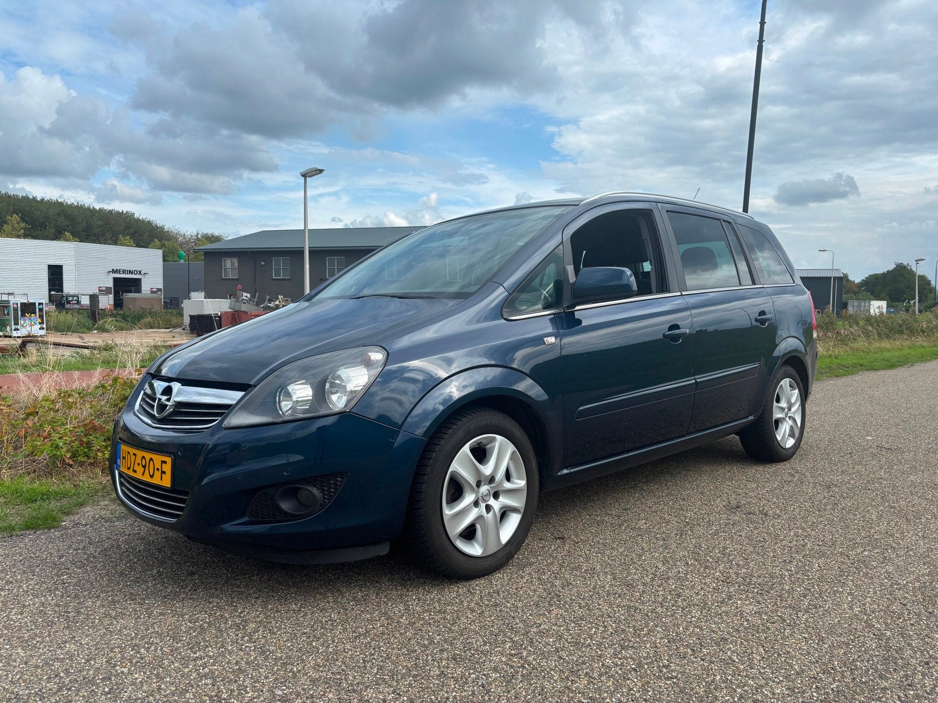 Opel ZAFIRA 1.8 Cosmo, Auto's, Opel, Euro 5, Gebruikt, 4 cilinders, Blauw