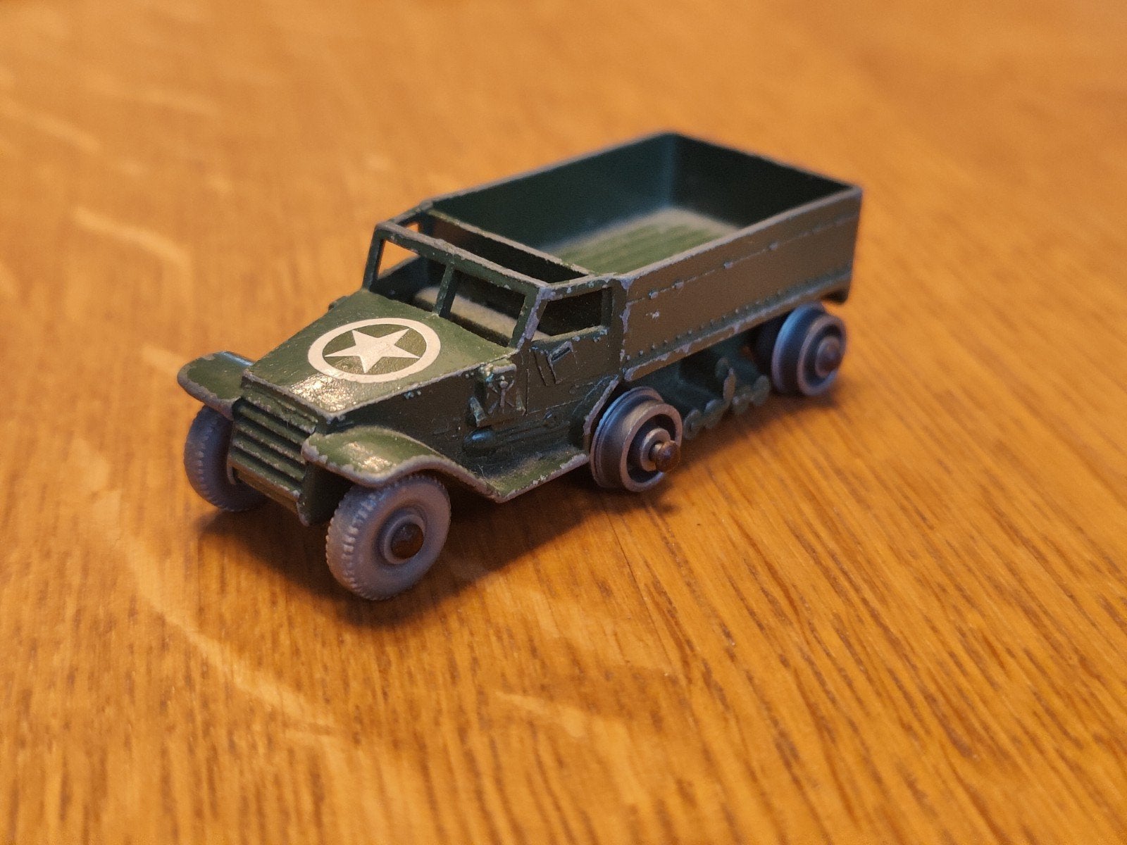 Matchbox M3 Personnel Carrier Leger, Ophalen of Verzenden, Zo goed als nieuw, Auto