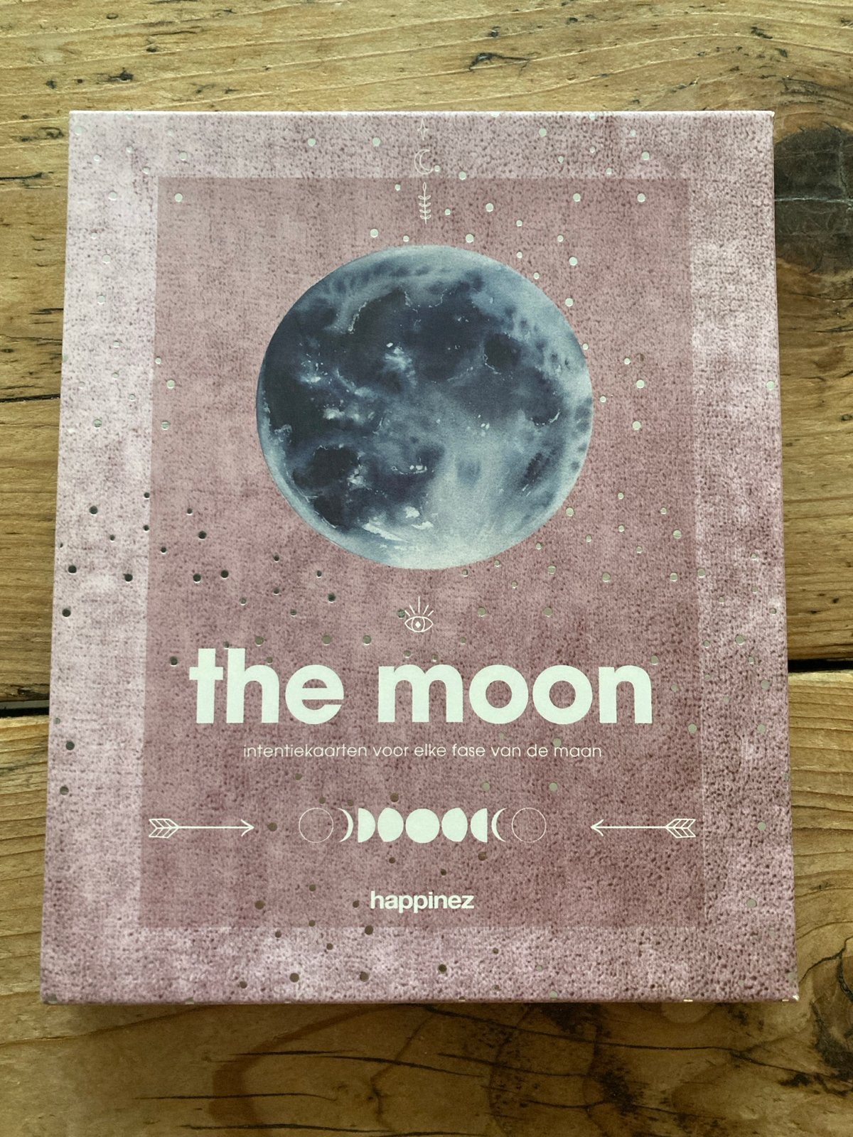 Happinez The Moon Maandkaarten - Intentiekaarten, Ophalen of Verzenden, Zo goed als nieuw, Spiritualiteit algemeen, Overige typen