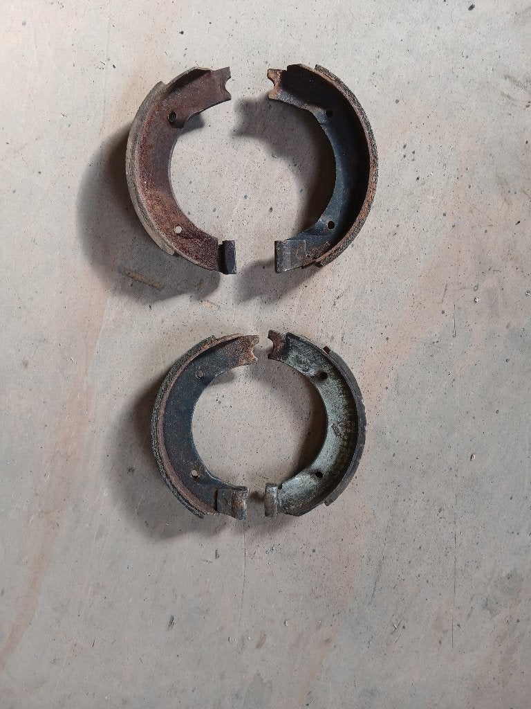 Te koop,2x set Sparta union 115 mm remschoenen., Fietsen en Brommers, Ophalen of Verzenden, Gebruikt, Overige typen, Sparta