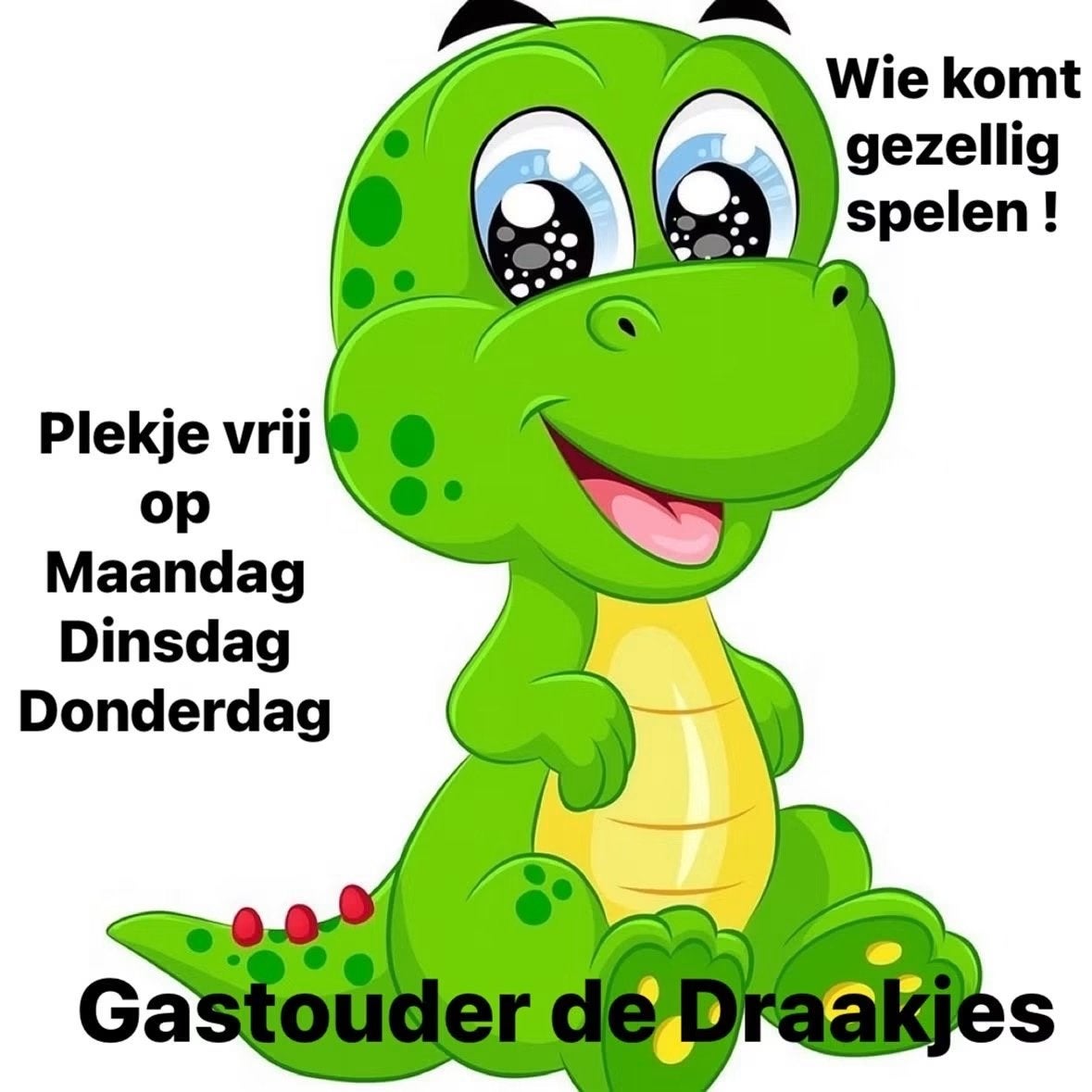 De draakjes gastouder, Ophalen