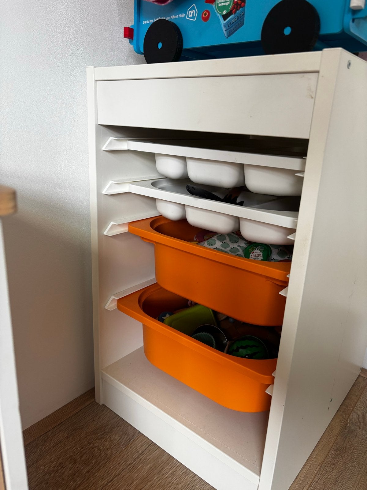 Ikea Trofast ladekast met lades, Ophalen, Gebruikt, 3 of 4 laden, Minder dan 100 cm