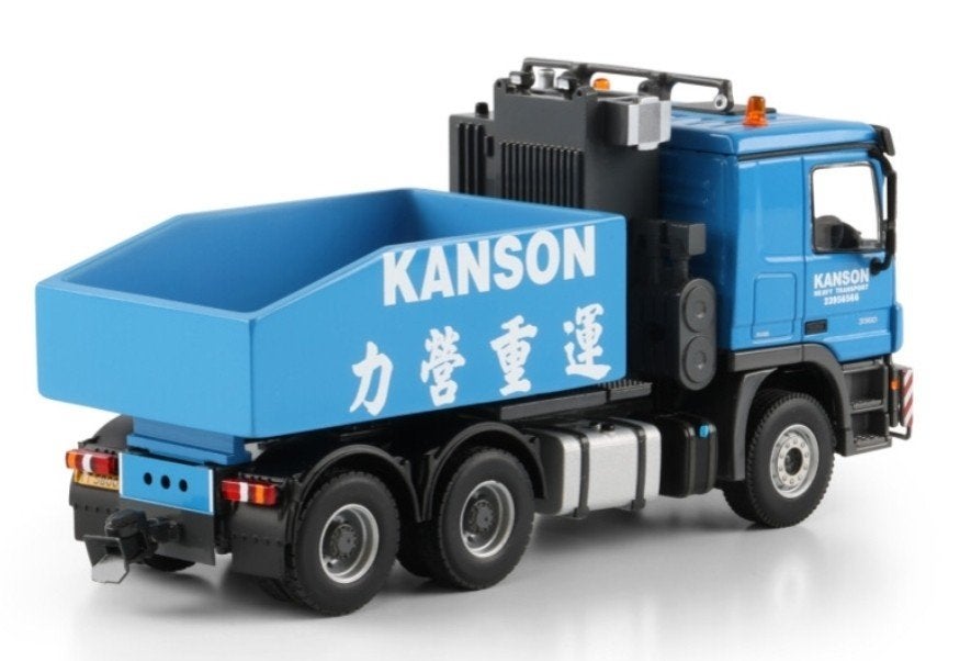 WSI MERCEDES BENZ ACTROS MP3 + BALLAST BOX - KANSON, Wsi, ., Nieuw, Ophalen of Verzenden