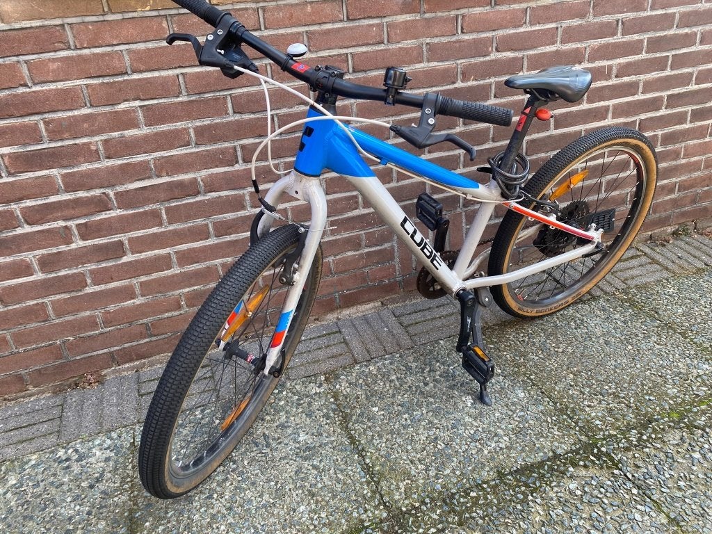 Lichte Cube Acid 240 SL Teamline Kinder Mountainbike 24 inch, Ophalen, Handrem, Cube Acid, Gebruikt