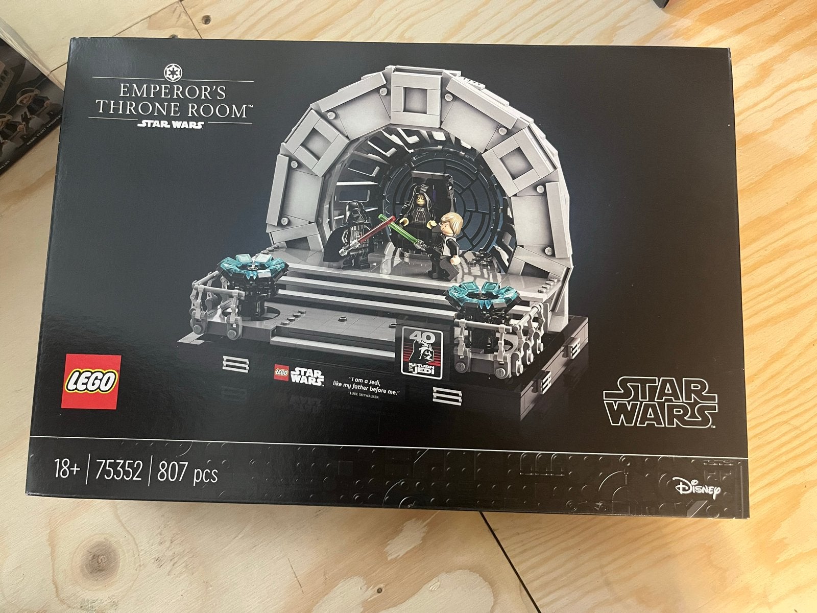 LEGO Star Wars Keizerlijke Troonzaal 75352 Nieuw in doos, Ophalen of Verzenden, Nieuw, Overige merken
