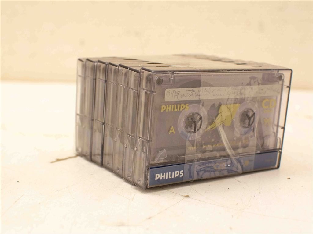 7 Philips cassettebandjes 38500, Ophalen of Verzenden, Gebruikt, Overige genres, 1 bandje
