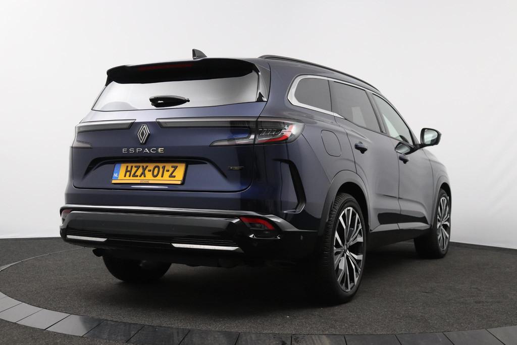 Renault Espace E-Tech full hybrid 200 iconic 7p. | Leder | P, Gebruikt, 1199 cc, Blauw, 7 stoelen