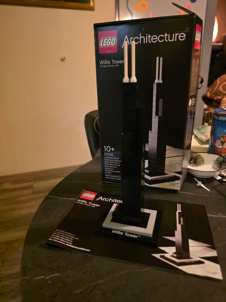 Lego Architecture 21000 Willis Tower compleet, Compleet, Gebruikt, Verzenden, Lego