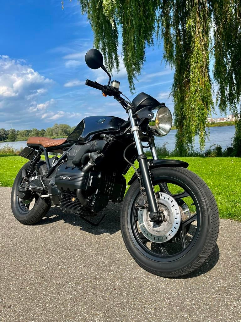 Toffe BMW K75 Caféracer 1991, 750 cc, Cardan-aandrijving, Motorrijbewijs A, 3 cilinders
