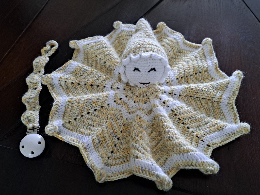 Tutdoekje met speenkoord knuffeldoekje pop tut speen, Ophalen of Verzenden, Nieuw, Kraamcadeau