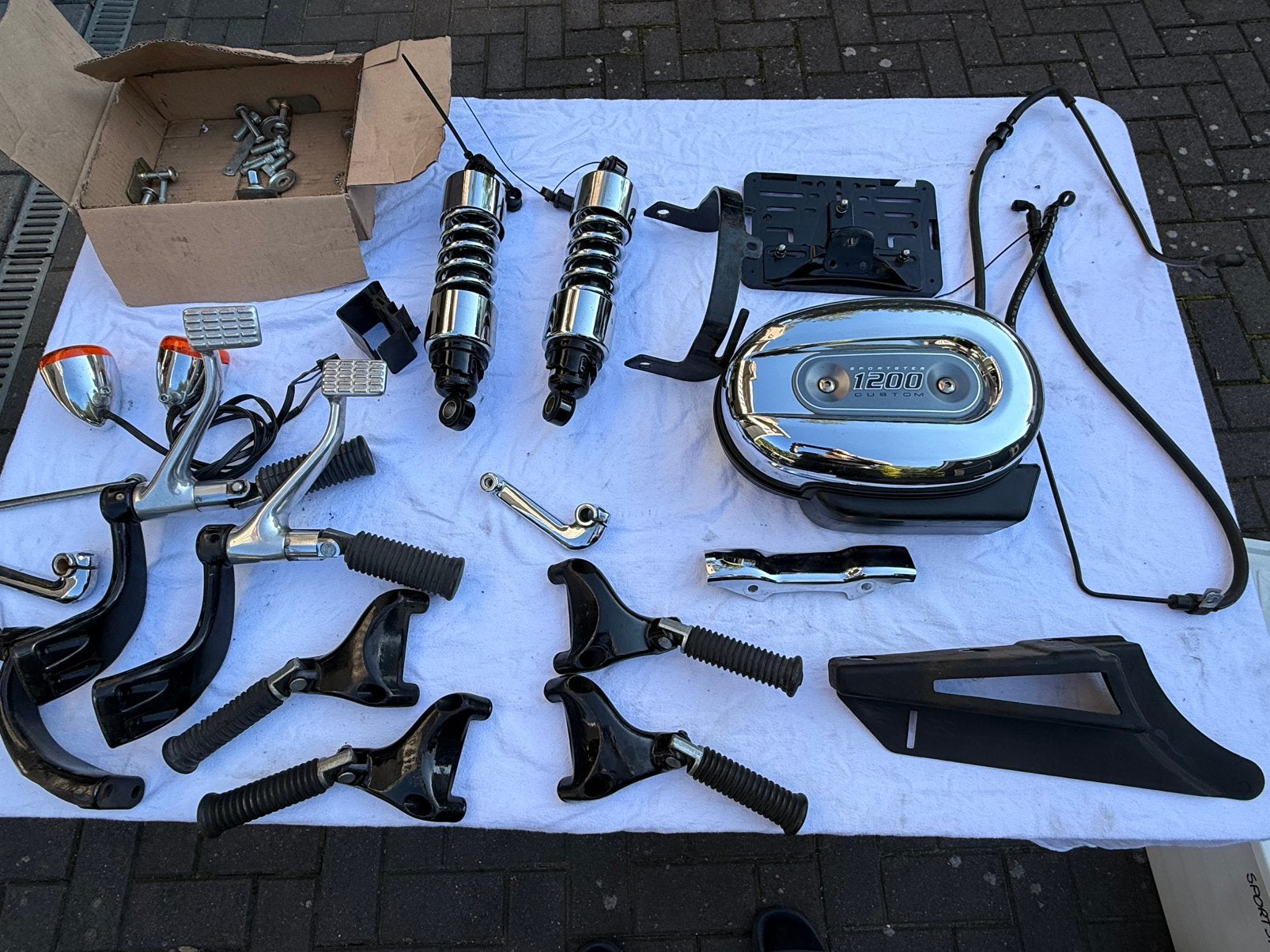 Sportster originele onderdelen, Ophalen of Verzenden, Gebruikt