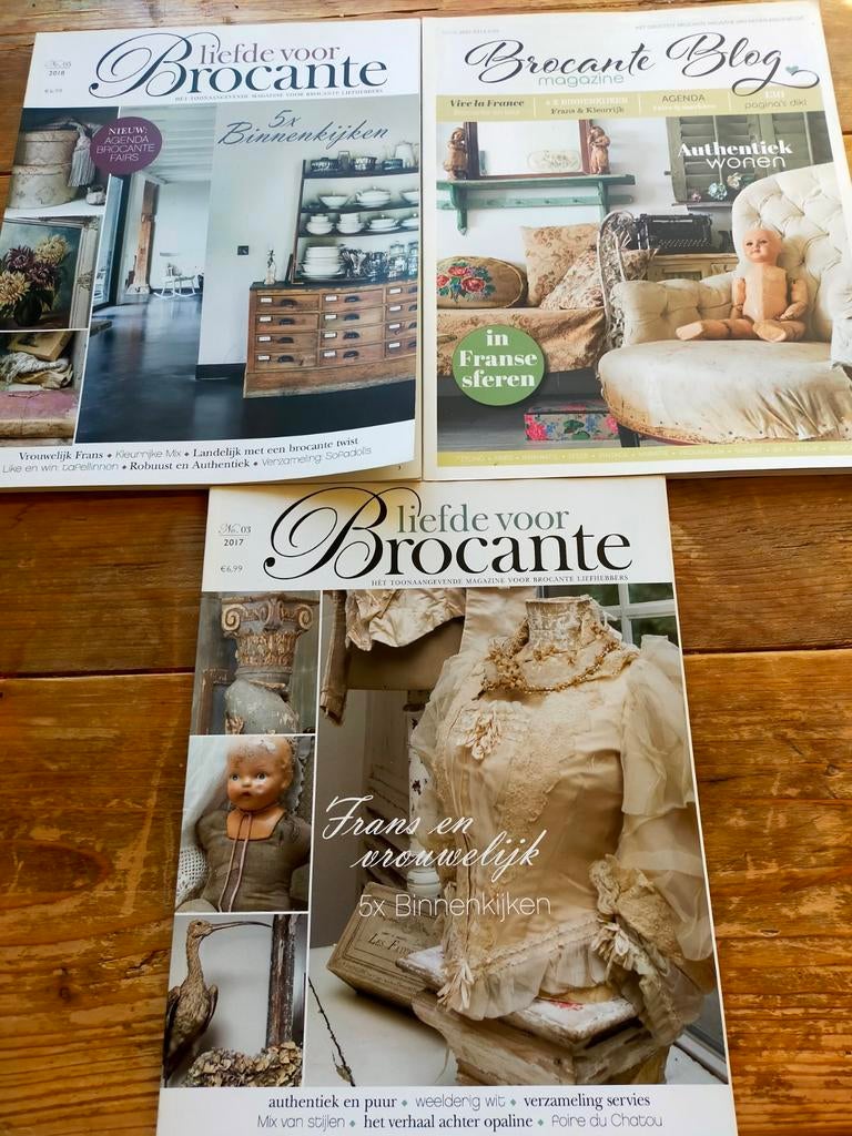 Brocante Magazines, Boeken, Tijdschriften en Kranten, Ophalen of Verzenden, Zo goed als nieuw
