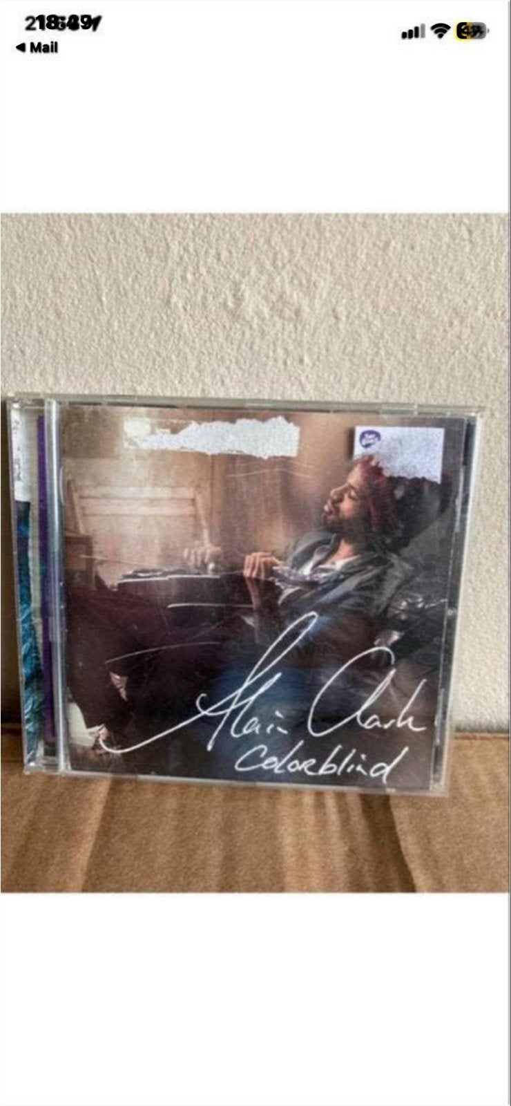 Alain Clark - Colorblind CD, Gebruikt, Pop, Ophalen of Verzenden, Gesigneerd
