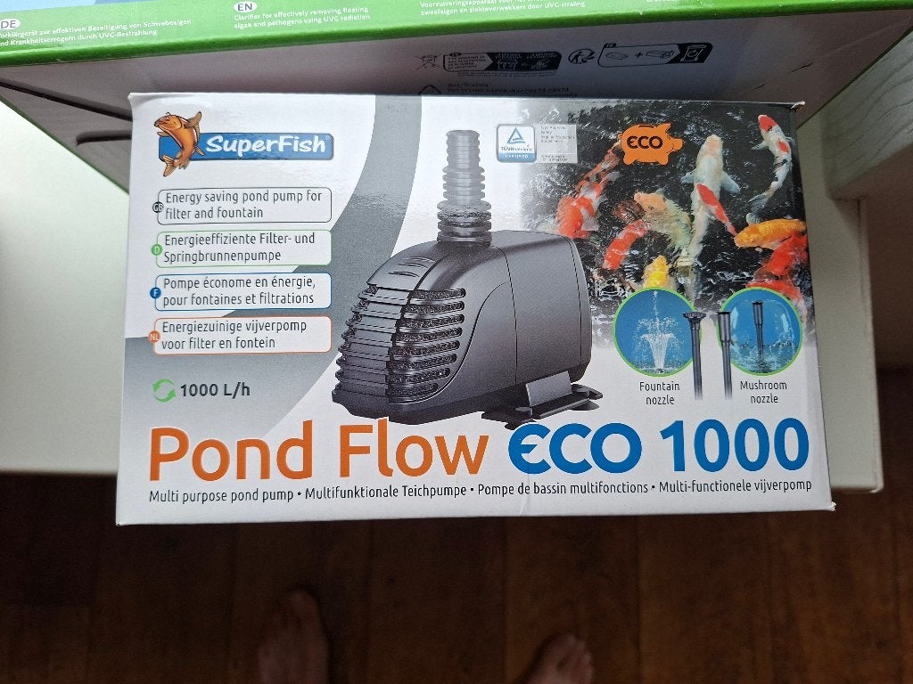 Vijver uv filter en pomp, Tuin en Terras, Ophalen, Gebruikt, Overige materialen, Overige typen