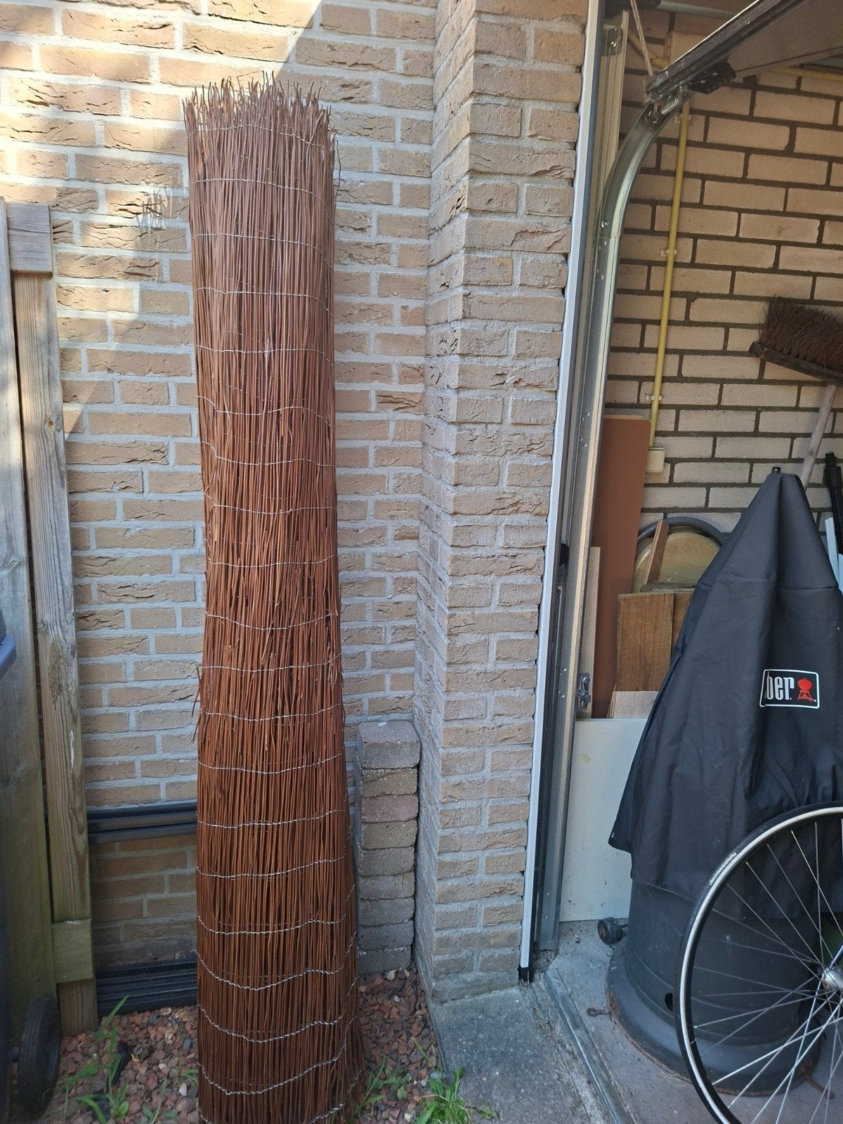 af scheiding tuin, Ophalen of Verzenden, Hout, 200 cm of meer, 150 tot 200 cm