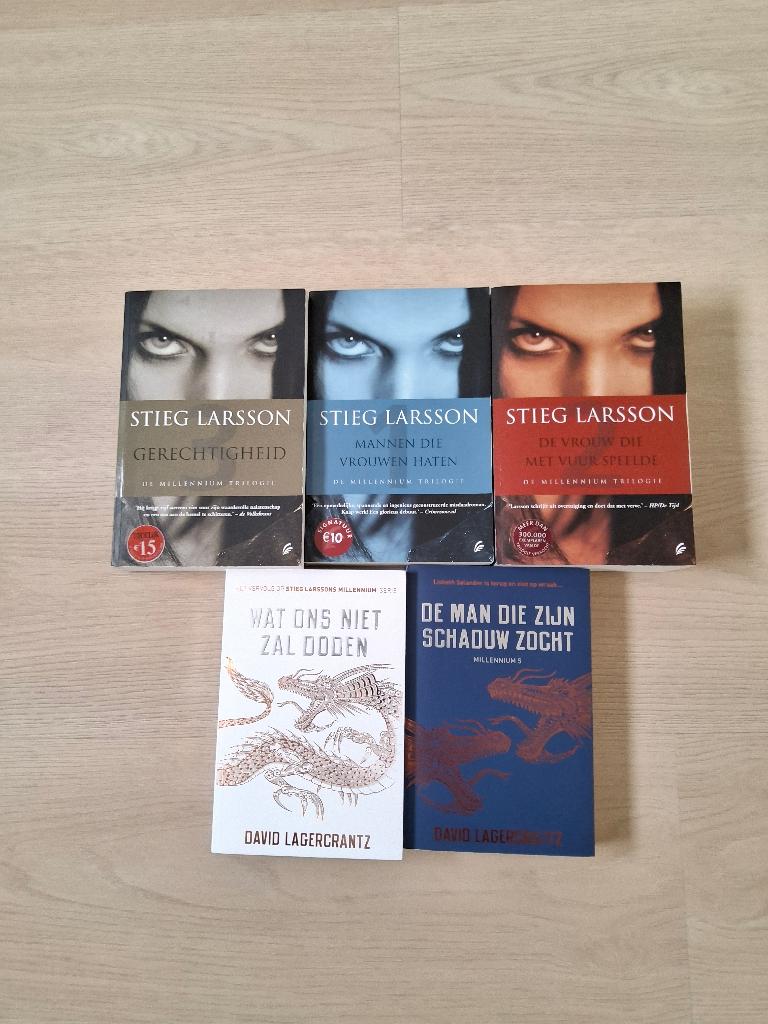 Boeken Stig Larson en David Lagercrantz, Boeken, Ophalen of Verzenden