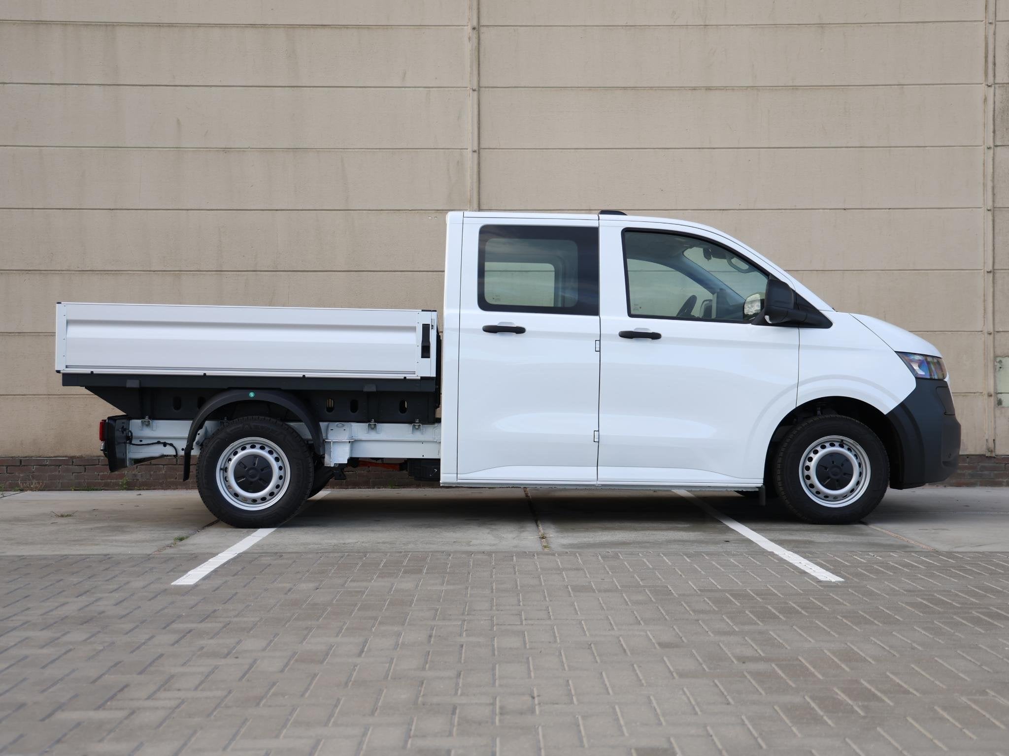 Volkswagen e-Tranporter Pick up Pick up Dubbele cabine L2 13, Auto's, Automaat, Overige modellen, 2000 kg, Parkeersensor