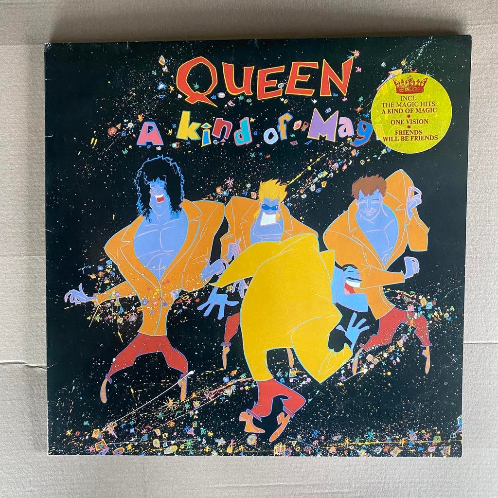 Lp - Queen - a kind of magic (origineel), Cd's en Dvd's, Vinyl | Rock, Ophalen of Verzenden, Gebruikt, 12 inch, Poprock